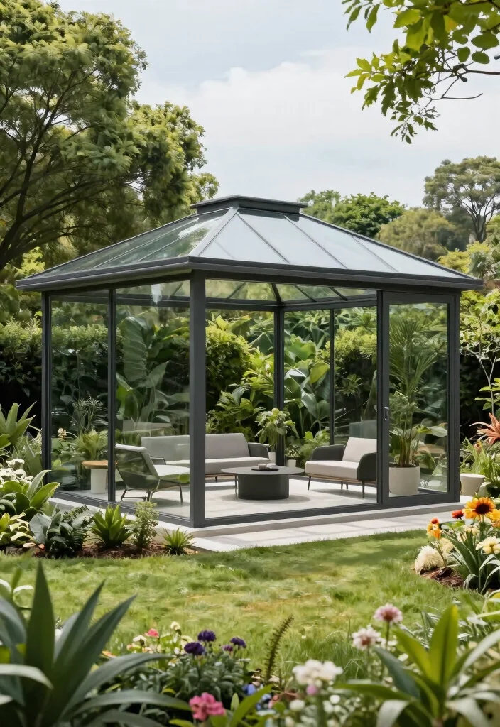 15 Best Sims 4 Gazebo Ideas for Virtual Garden Builds 2 15 Best Sims 4 Gazebo Ideas for Virtual Garden Builds 2. Elegant Glass Pavilion 0