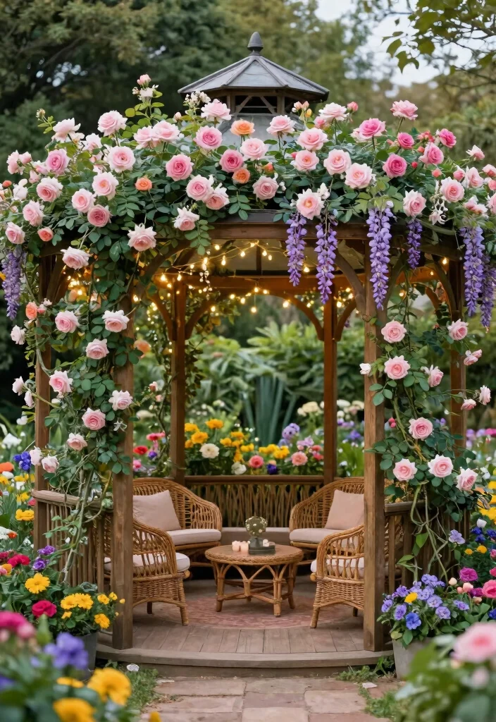 15 Best Sims 4 Gazebo Ideas for Virtual Garden Builds 4 15 Best Sims 4 Gazebo Ideas for Virtual Garden Builds 4. Floral Fantasy Gazebo 0