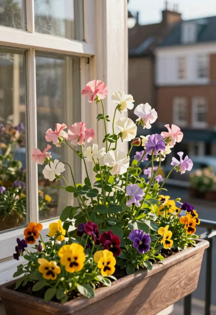 15 Best Spring Window Box Planting Ideas Early Blooms 10. Elegant Climbing Vines 0