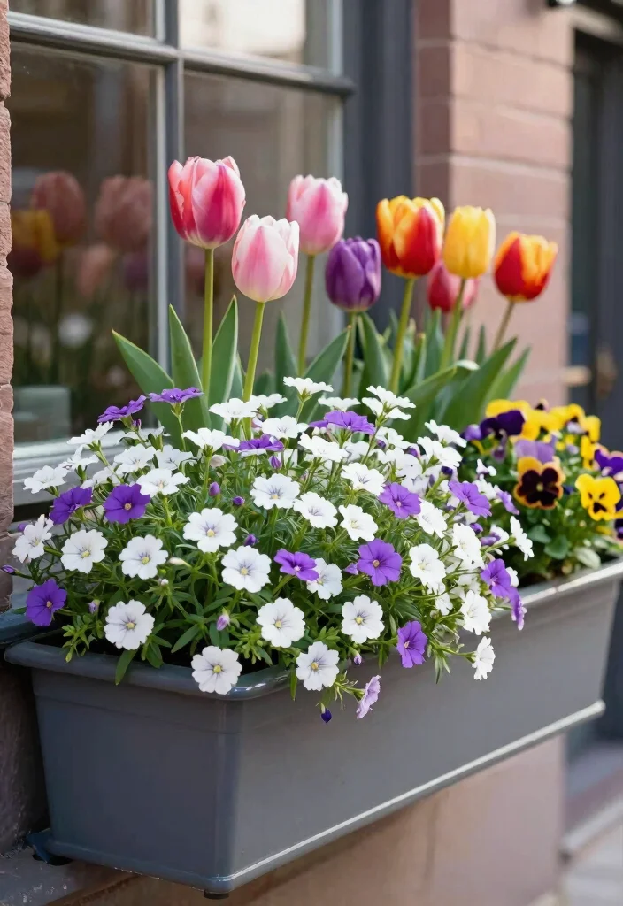 15 Best Spring Window Box Planting Ideas Early Blooms 5. Alluring Alyssum 0