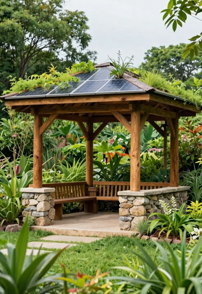 15 Breathtaking Luxury Gazebo Ideas for Resort Style Yards 11 15 Breathtaking Luxury Gazebo Ideas for Resort Style Yards 11. Nature Inspired Eco Gazebo 0