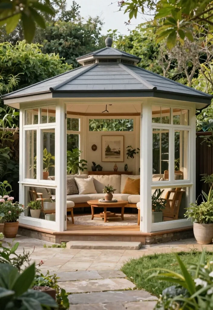15 Breathtaking Luxury Gazebo Ideas for Resort Style Yards 12 15 Breathtaking Luxury Gazebo Ideas for Resort Style Yards 12. Garden Room Gazebo 0