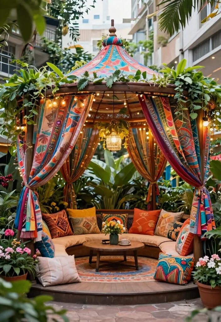 15 Breathtaking Luxury Gazebo Ideas for Resort Style Yards 5 15 Breathtaking Luxury Gazebo Ideas for Resort Style Yards 5. Bohemian Chic Sanctuary 0