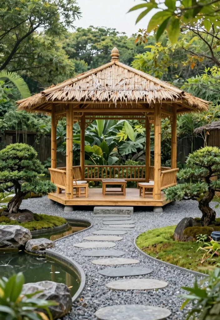 15 Breathtaking Luxury Gazebo Ideas for Resort Style Yards 6 15 Breathtaking Luxury Gazebo Ideas for Resort Style Yards 6. Asian Zen Pavilion 0