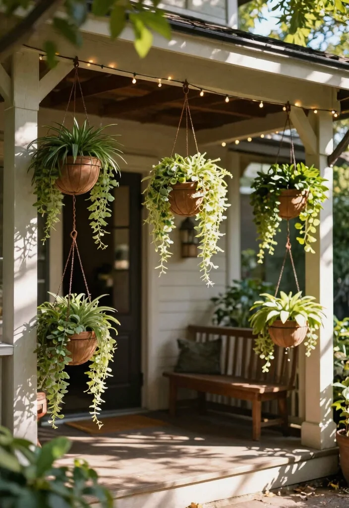 15 Chic Round Planter Ideas for Eco-Friendly Outdoor Entryways 8 15 Chic Round Planter Ideas for Eco Friendly Outdoor Entryways 8. Hanging Round Planters 0