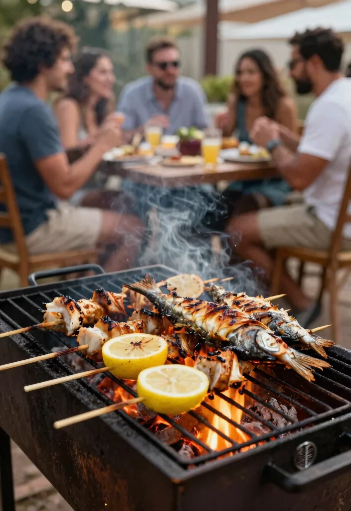 15 Delicious Fire Pit Food Ideas on a Stick Campfire Fun 12. Grilled Fish on a Stick 0