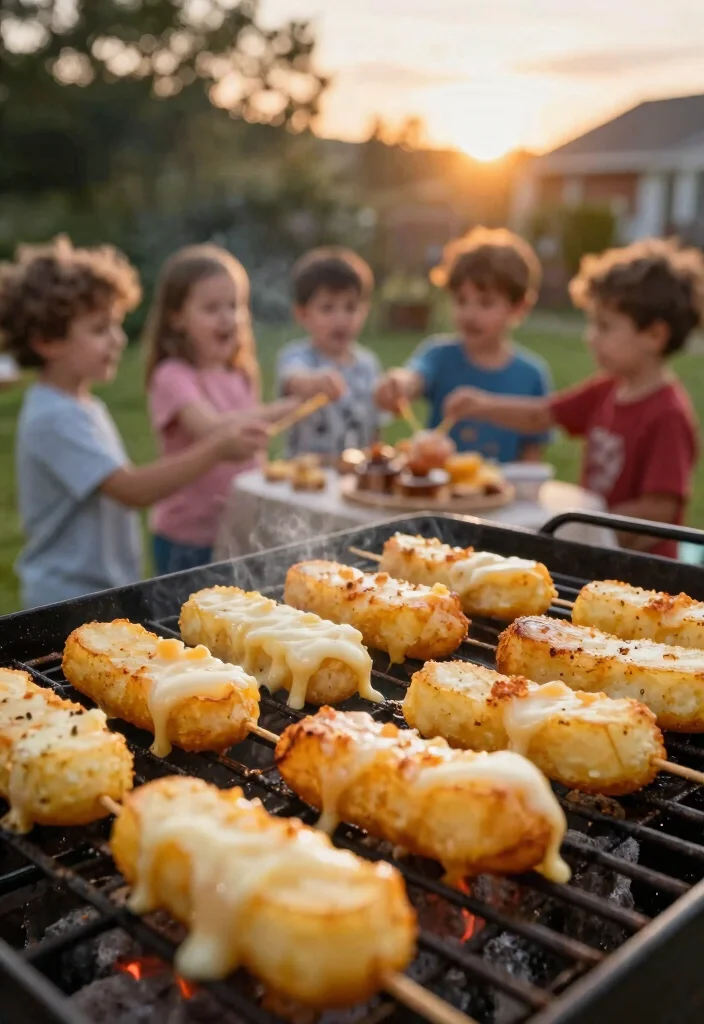 15 Delicious Fire Pit Food Ideas on a Stick Campfire Fun 5. Cheesy Potato Stick Delights 0