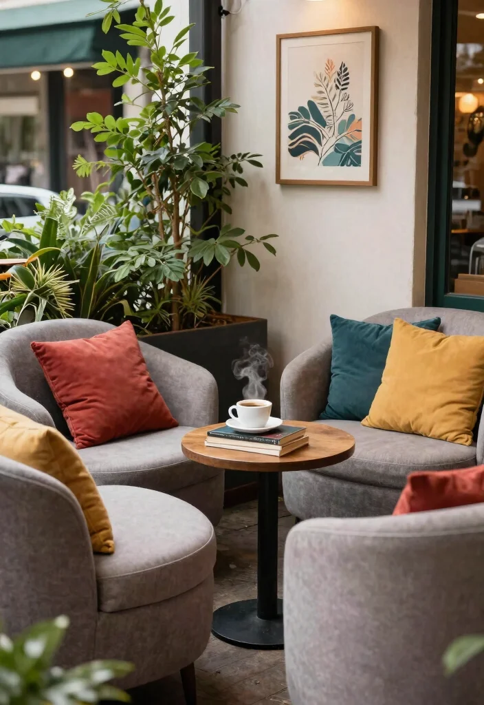 15 Dreamy Cafe Terrace Decor Inspiration European Style 6. Cozy Nooks 0