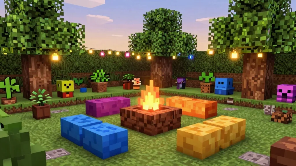 15 Epic Minecraft Fire Pit Ideas for Your Backyard Build