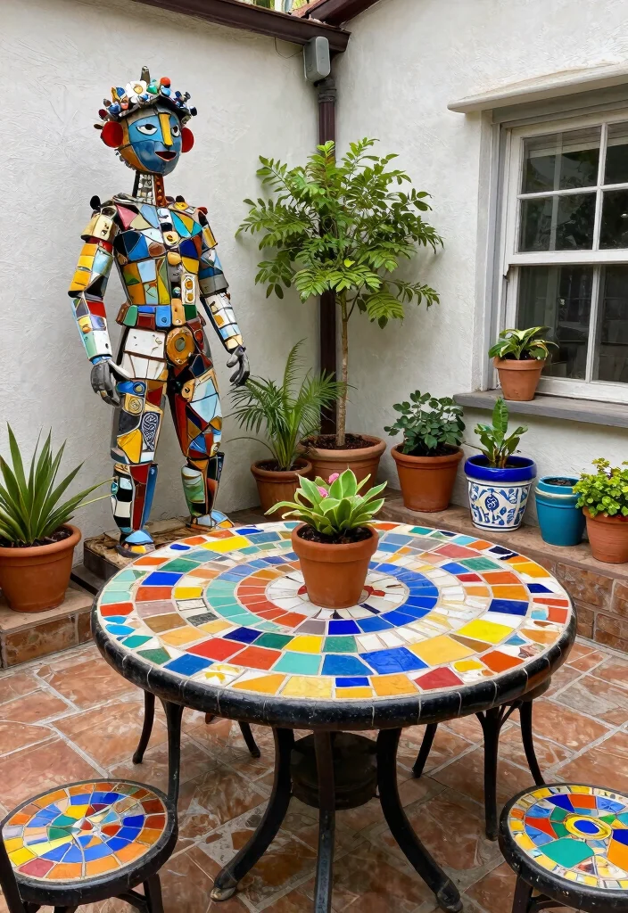 15 Expert Backyard Patio Decor Tips for a Total Makeover 11. Personalize with Art 0