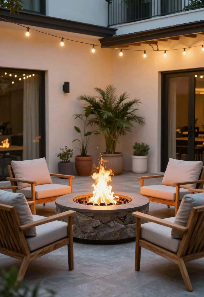 15 Expert Backyard Patio Decor Tips for a Total Makeover 6. Add a Fire Pit 0