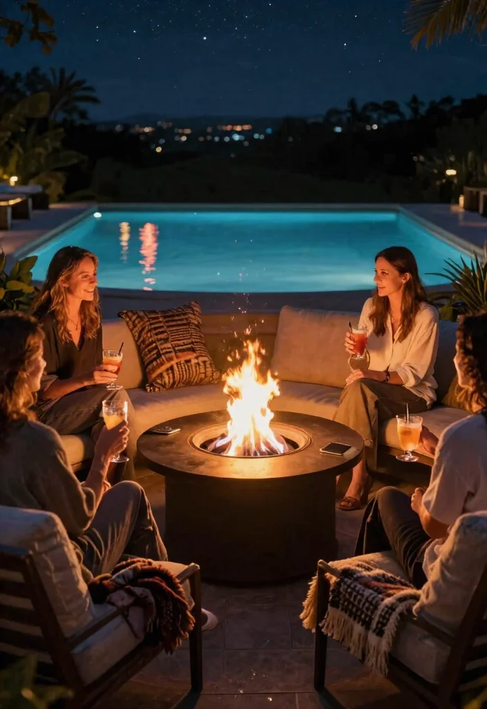 15 Fun Above Ground Pool Bar Ideas Backyards Need 14. Fire Pit Bar Experience 0