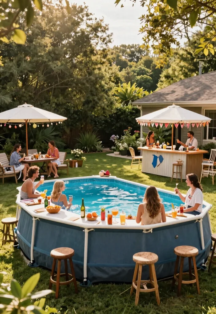 15 Fun Above Ground Pool Bar Ideas Backyards Need Conclusion 0