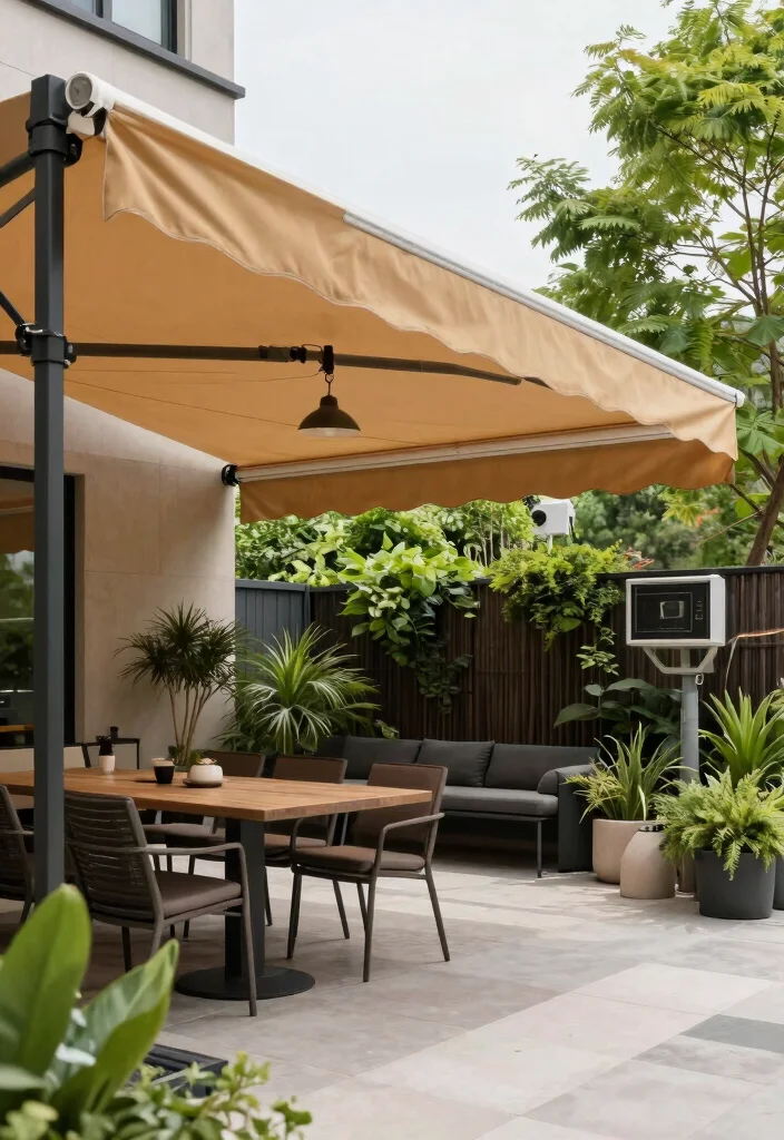 15 Popular Awning Styles Every Homeowner Should Know 11. Motorized Awnings for Ultimate Convenience 0