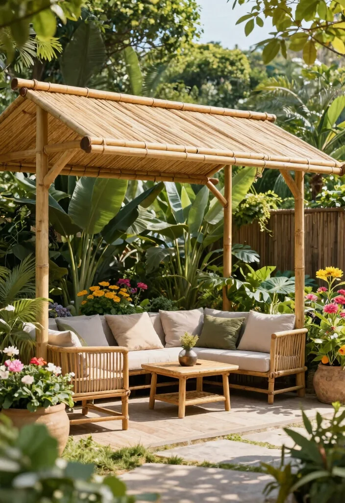15 Popular Awning Styles Every Homeowner Should Know 12. Bamboo Awnings for Natural Beauty 0