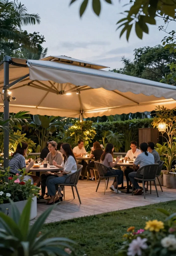 15 Popular Awning Styles Every Homeowner Should Know 15. Multi Functional Awnings for Versatile Spaces 0