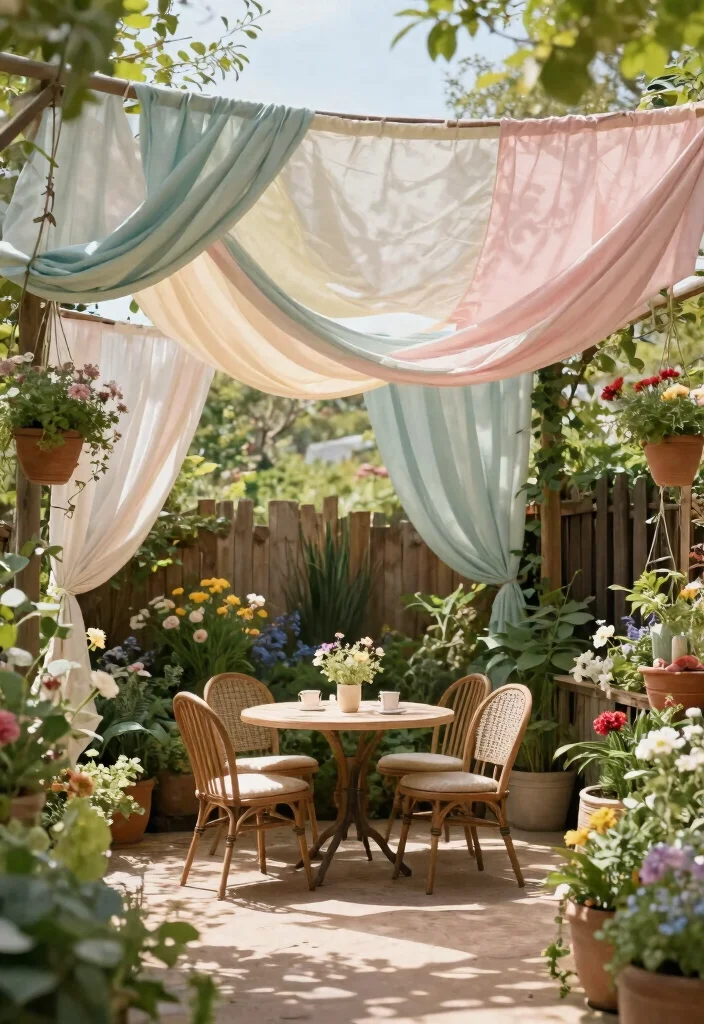 15 Popular Awning Styles Every Homeowner Should Know 2. Fabric Canopy Awnings for Soft Elegance 0