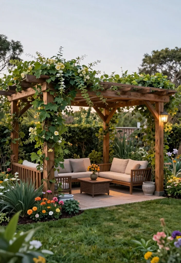 15 Popular Awning Styles Every Homeowner Should Know 7. Pergola Awnings for Style and Structure 0