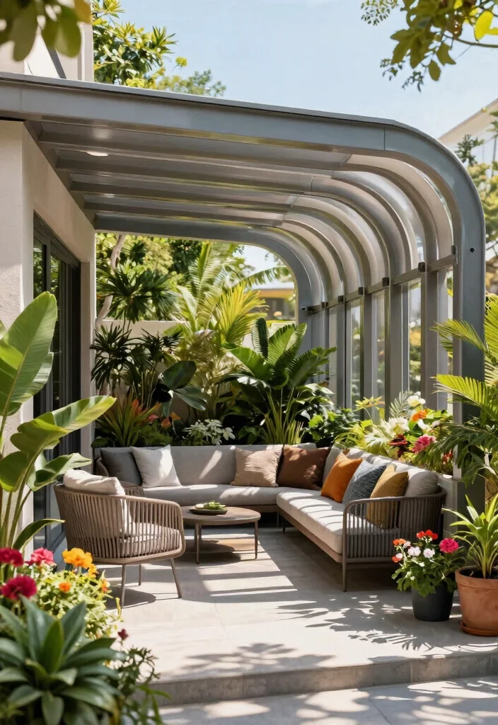 15 Popular Awning Styles Every Homeowner Should Know 9. Curved Awnings for a Unique Touch 0