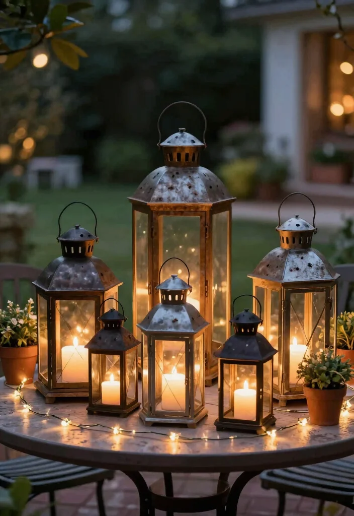 15 Romantic Patio Decor Concepts with Candles for Date Night 1. Lantern Love 0