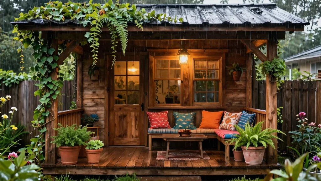 15 Sturdy Rain Awning Ideas to Keep Your Porch Dry