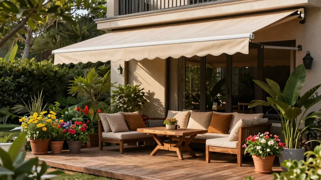17 Beautiful Patio Awning Ideas Covered Decks Will Love