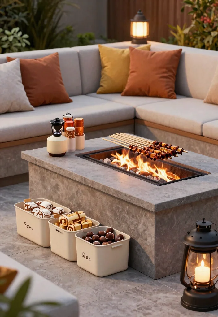 17 Fun Smores Fire Pit Inspirations for Family Backyard Nights 11. Fire Pit Accessories 0