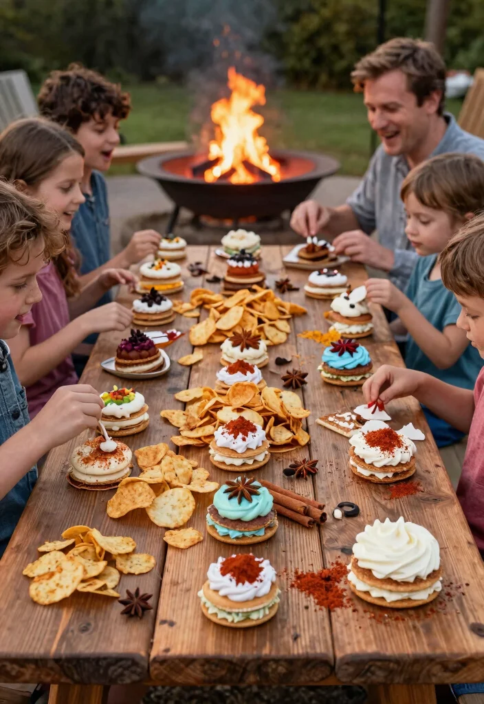 17 Fun Smores Fire Pit Inspirations for Family Backyard Nights 13. Smores with a Twist 0