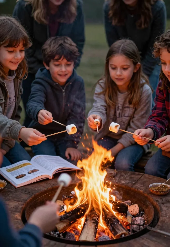 17 Fun Smores Fire Pit Inspirations for Family Backyard Nights 7. Marshmallow Roasting Techniques 0