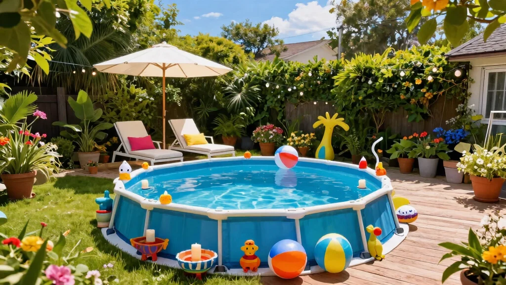 17 Genius Cheap Ways to Decorate Above Ground Pool