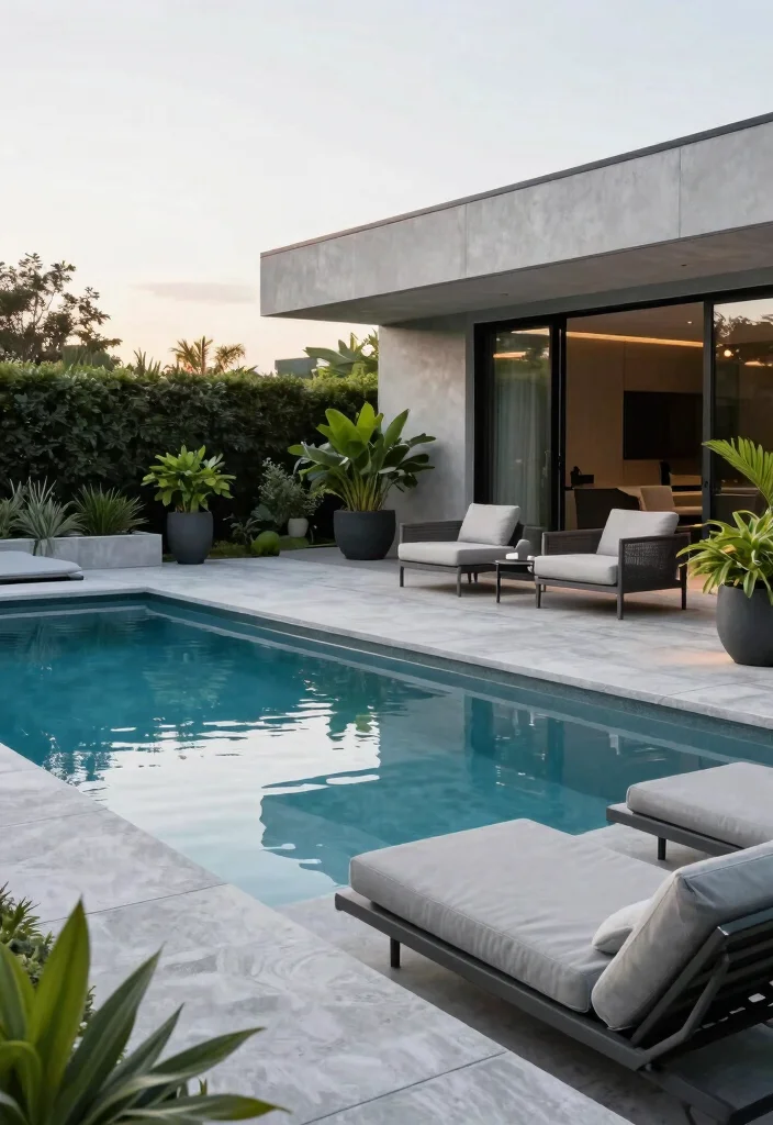 20 Best Above Ground Pool Decks: Ultimate Guide 3 20 Best Above Ground Pool Decks Ultimate Guide 3. Modern Minimalist Deck Sleek and Chic 0