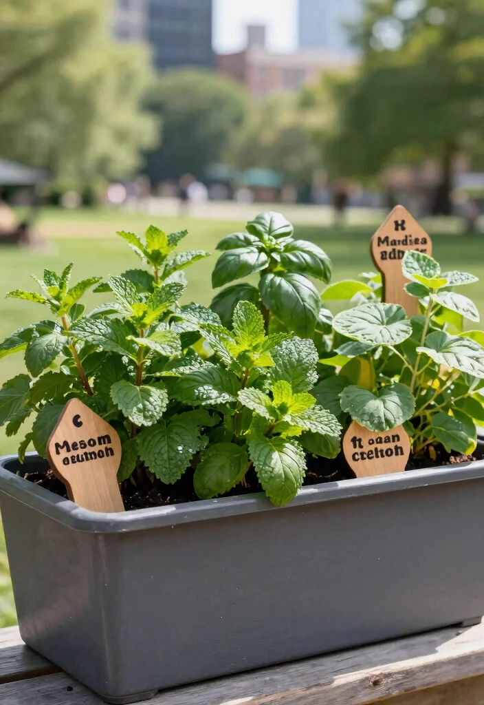 21 Bright Spring Window Box Inspiration Photos for Herb Gardeners 10. Themed Herb Gardens 0