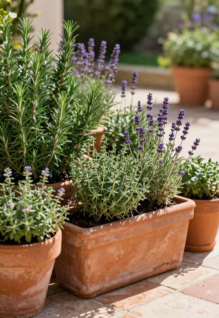 21 Bright Spring Window Box Inspiration Photos for Herb Gardeners 15. Relaxing Mediterranean Vibes 0