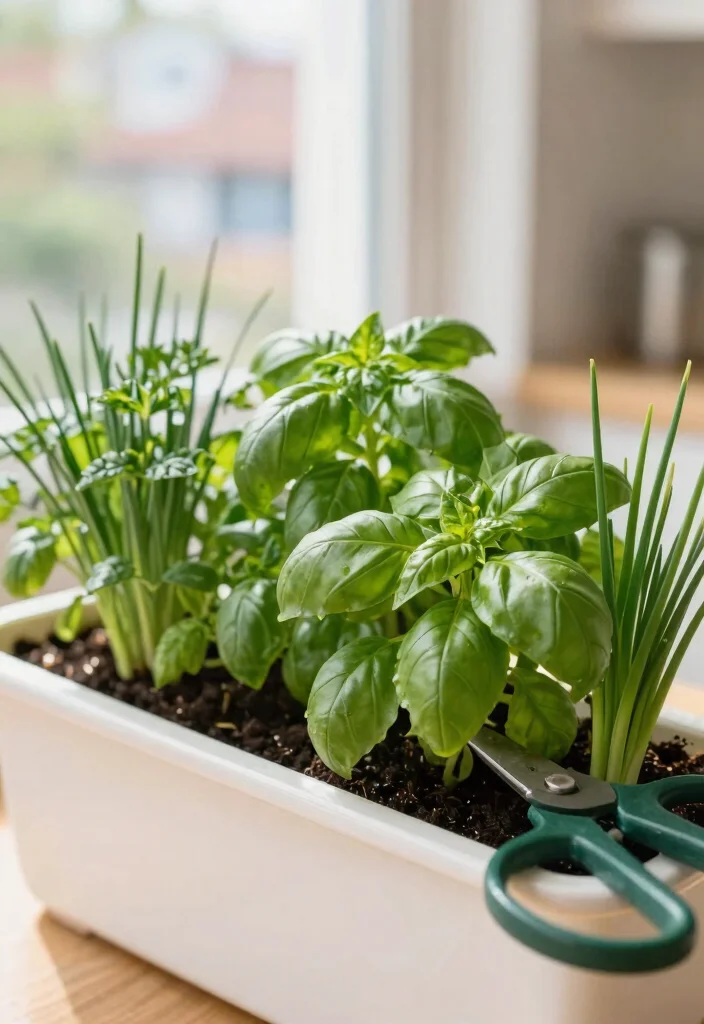 21 Bright Spring Window Box Inspiration Photos for Herb Gardeners 18. Easy to Harvest Window Box 0