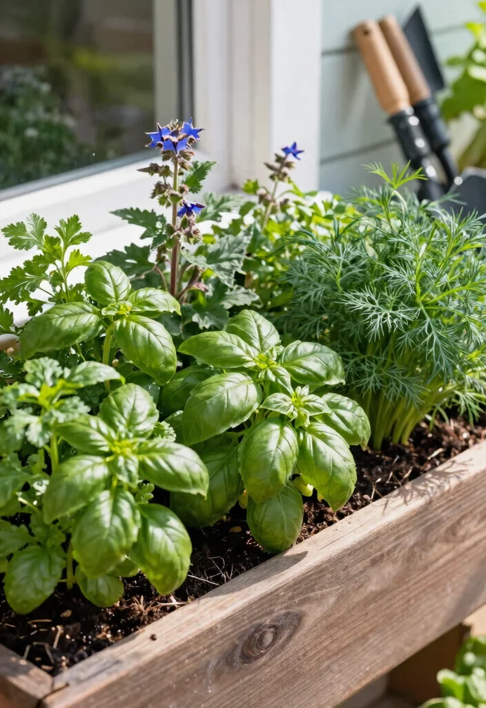 21 Bright Spring Window Box Inspiration Photos for Herb Gardeners 6. Fragrant Herb Medleys 0