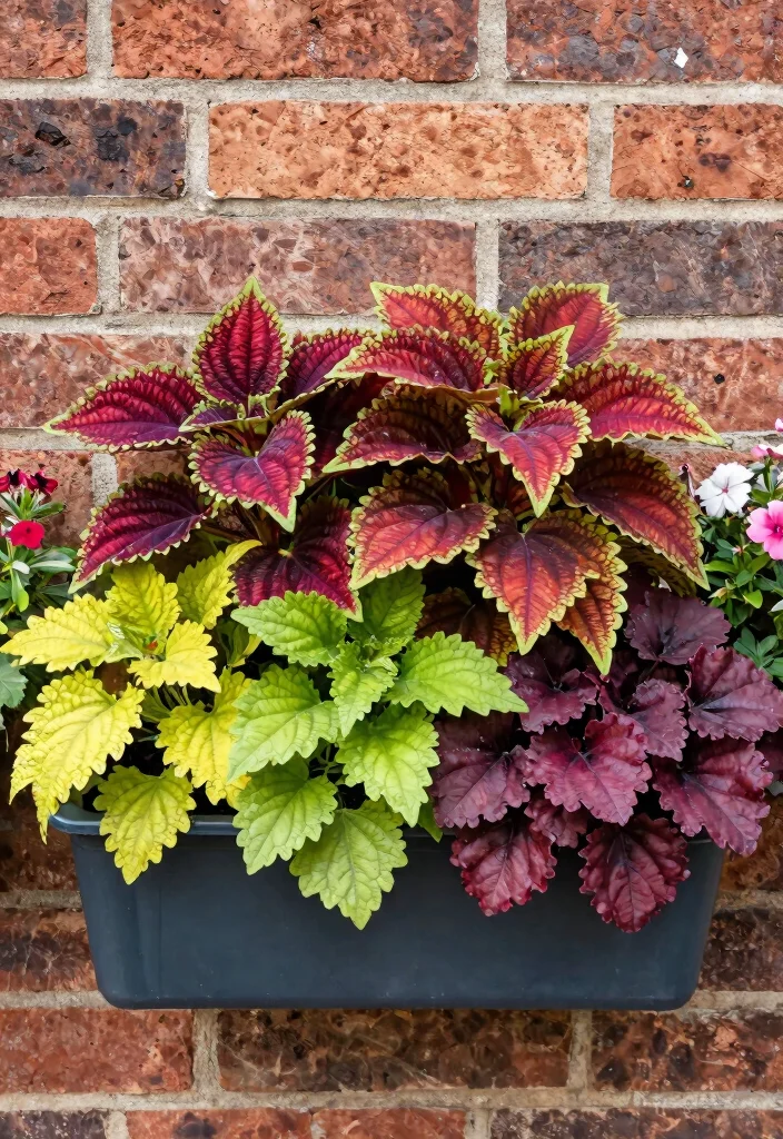 21 Colorful Inspiration for Window Box Plants Floral Mix 15. Colorful Foliage Combinations 0