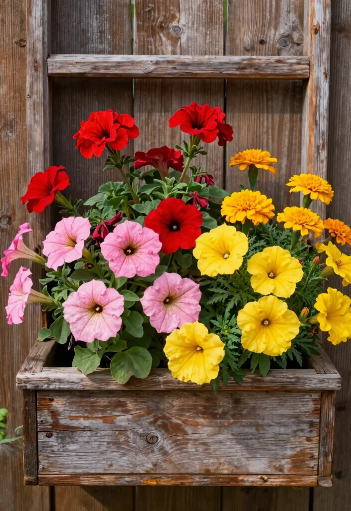 21 Colorful Inspiration for Window Box Plants Floral Mix 19. Classic Floral Combinations 0