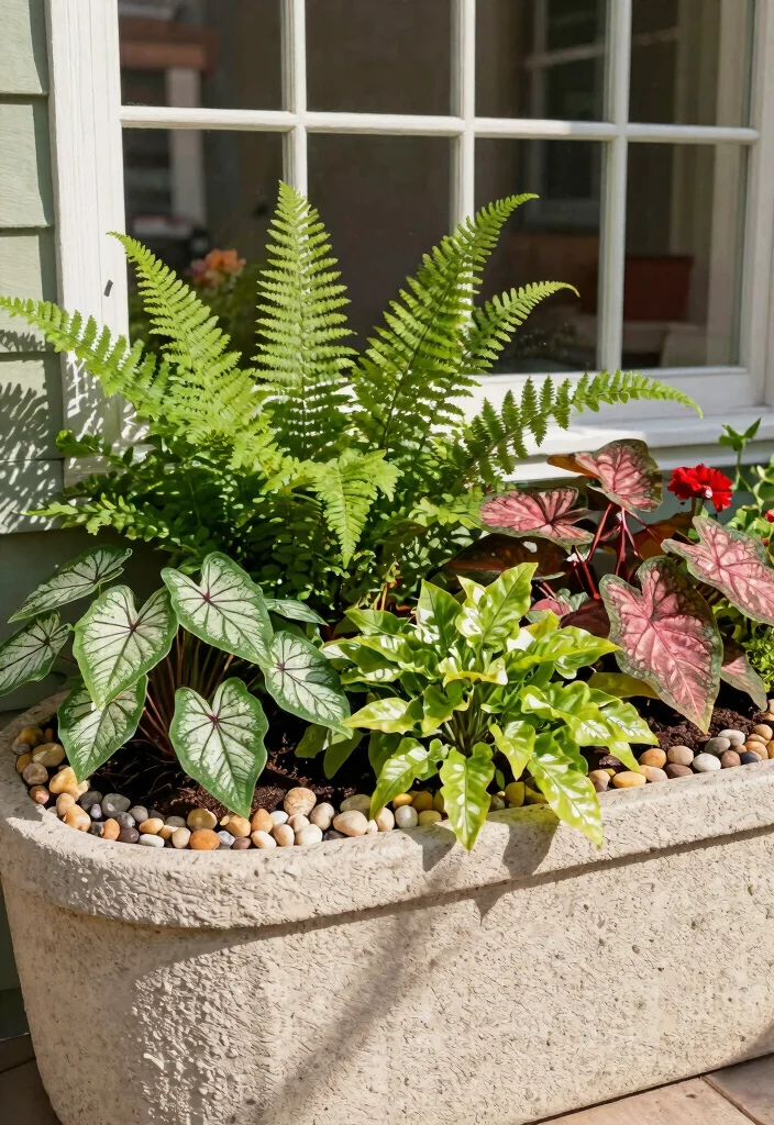 21 Colorful Inspiration for Window Box Plants Floral Mix 7. Textured Layers 0