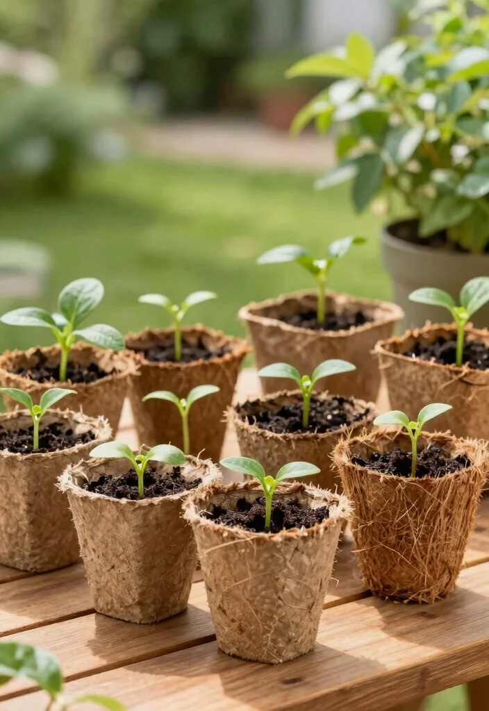21 Most Stylish Outdoor Planter Ideas for Modern Yards 18. Eco Friendly Biodegradable Planters 0