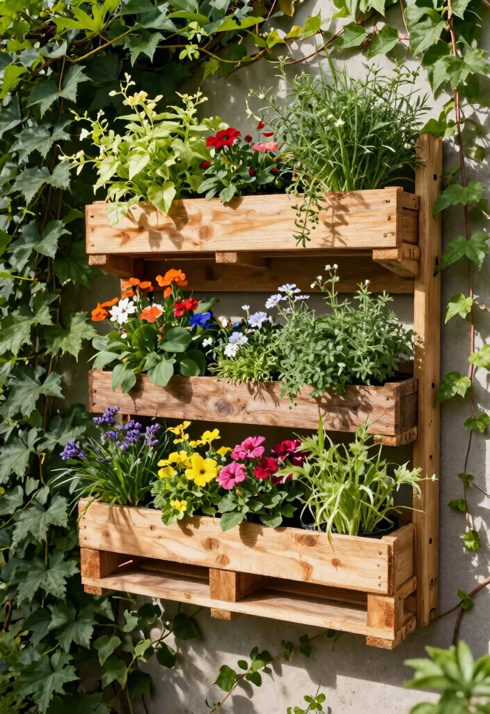 21 Most Stylish Outdoor Planter Ideas for Modern Yards 2. Vertical Garden Planters 0