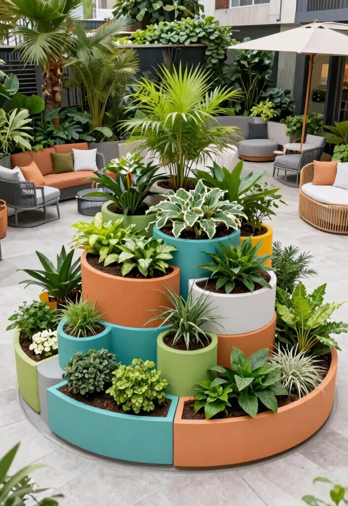 21 Most Stylish Outdoor Planter Ideas for Modern Yards 21. Customizable Modular Planters 0