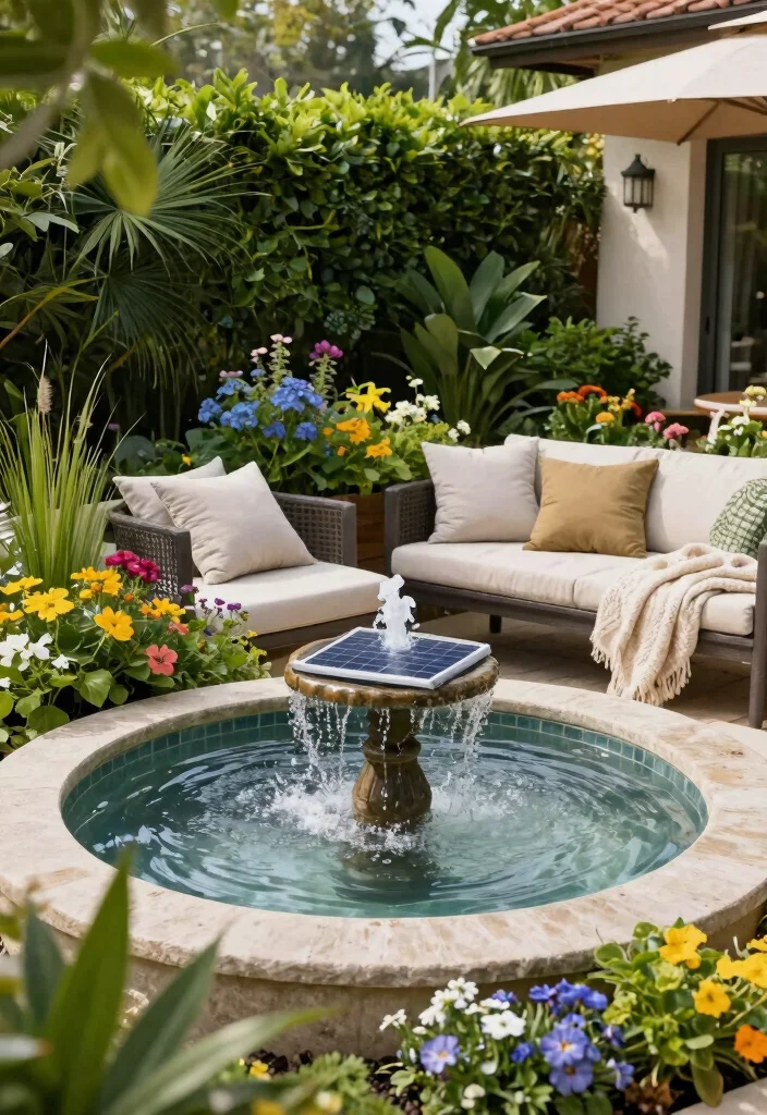 21 Stunning Outdoor Patio Design Collection Ideas to Pin 13. Water Features 0
