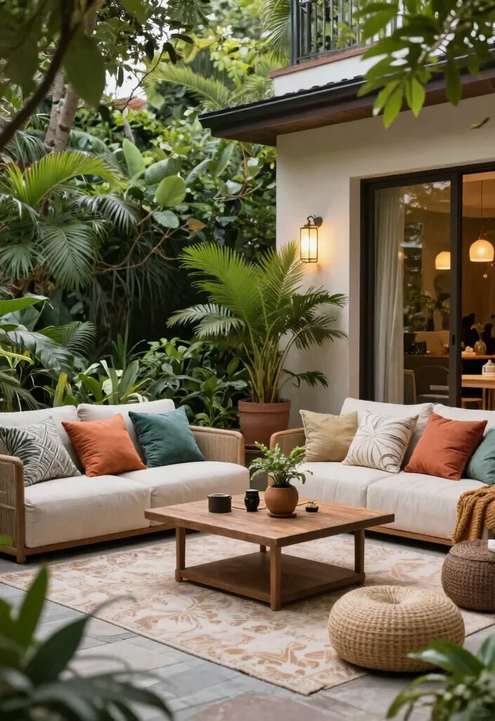 21 Stunning Outdoor Patio Design Collection Ideas to Pin 15. Outdoor Living Rooms 0