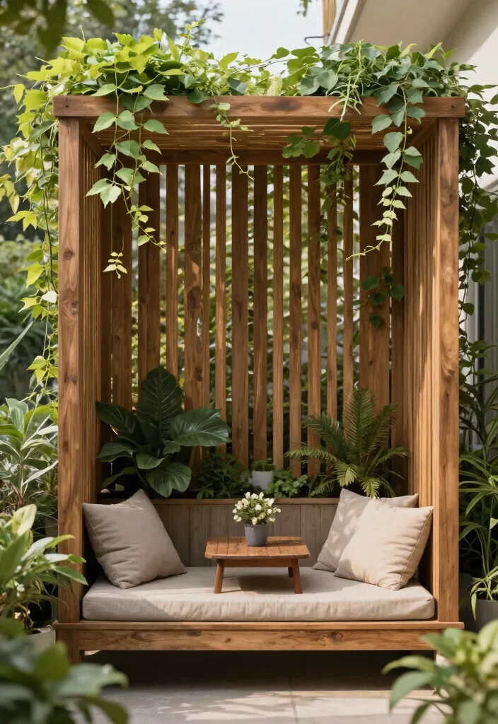 21 Stunning Outdoor Patio Design Collection Ideas to Pin 17. Patio Privacy Screens 0