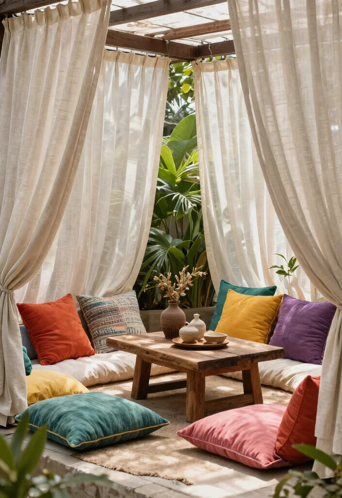 21 Stunning Outdoor Patio Design Collection Ideas to Pin 4. Eco Friendly Fabrics 0