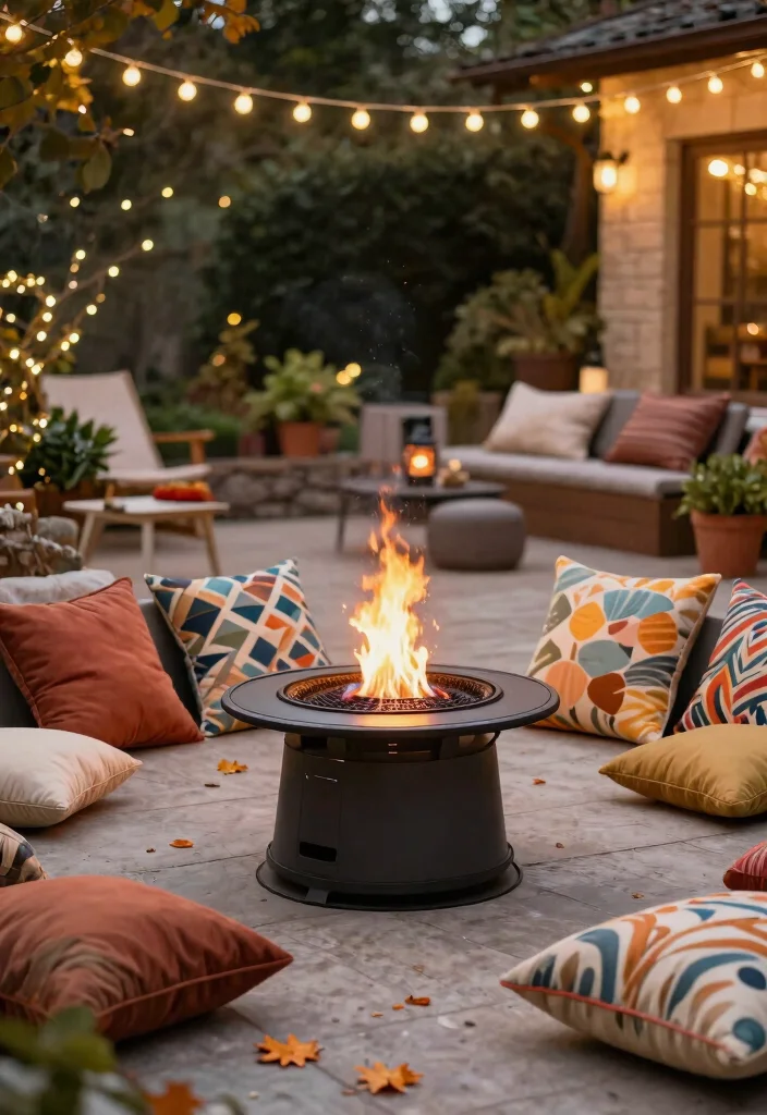 25 Breathtaking Fire Pit Inspiration Photos for Fall Nights 5. Portable Fire Pit for Flexibility 0