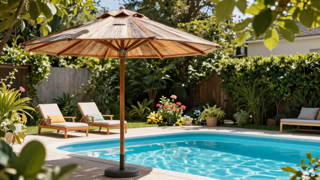 7 Best Above Ground Pool Umbrella Ideas (Ultimate Shade)