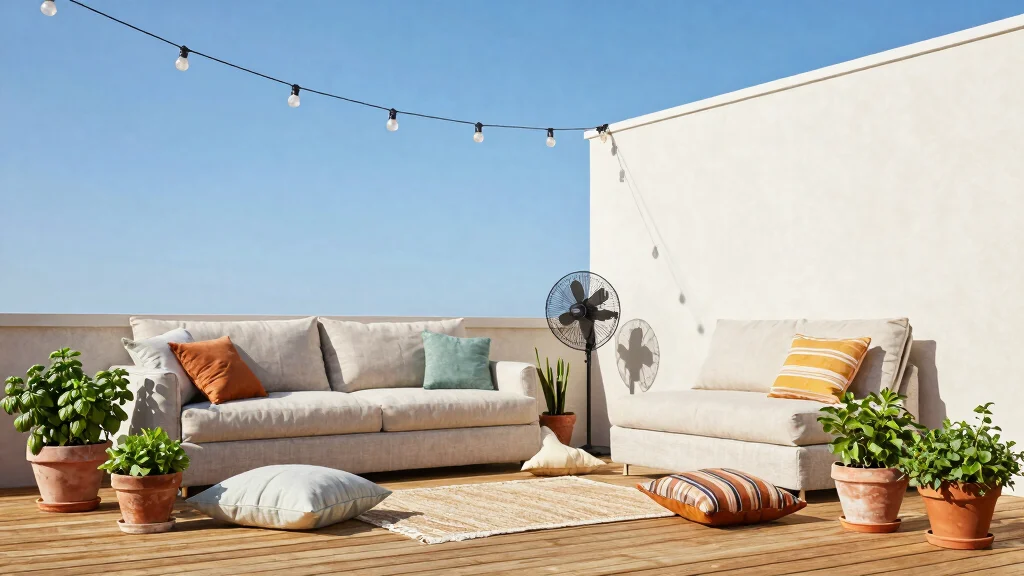 7 Cool Patio Decor Ideas with Fans for Hot Summer Days