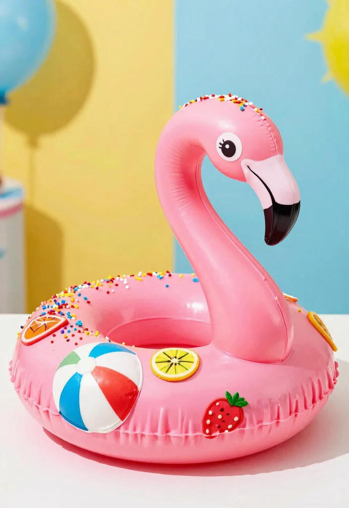 7 Hilarious Hot Tub Cake Ideas for Adult Birthday Parties 5 7 Hilarious Hot Tub Cake Ideas for Adult Birthday Parties 5. Pool Floatie Party Cake 0