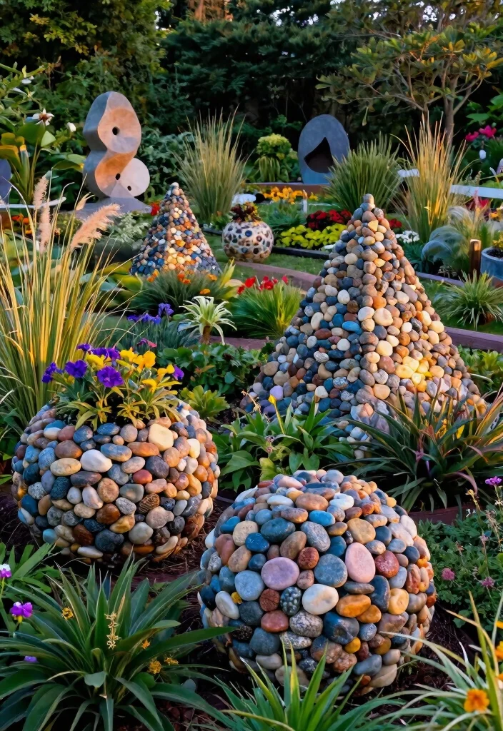 7 Industrial Outdoor Gabion Planter Ideas with Rocks 6 7 Industrial Outdoor Gabion Planter Ideas with Rocks 6. Artistic Sculpture Planters 0